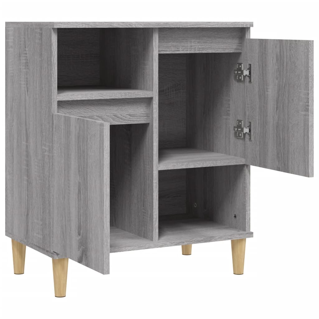 Dressoir 60x35x70 cm bewerkt hout