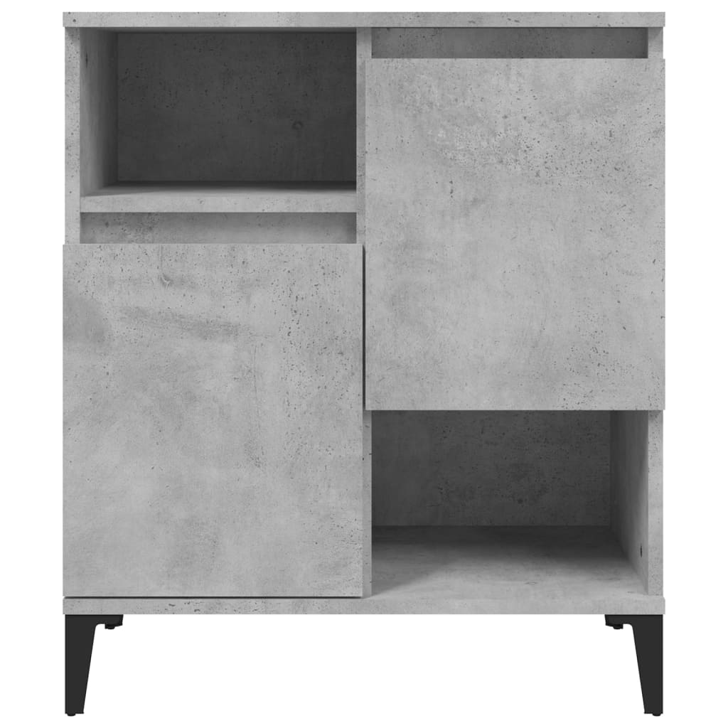 Buffet 60x30x75 cm en dérivé du bois couleur chêne