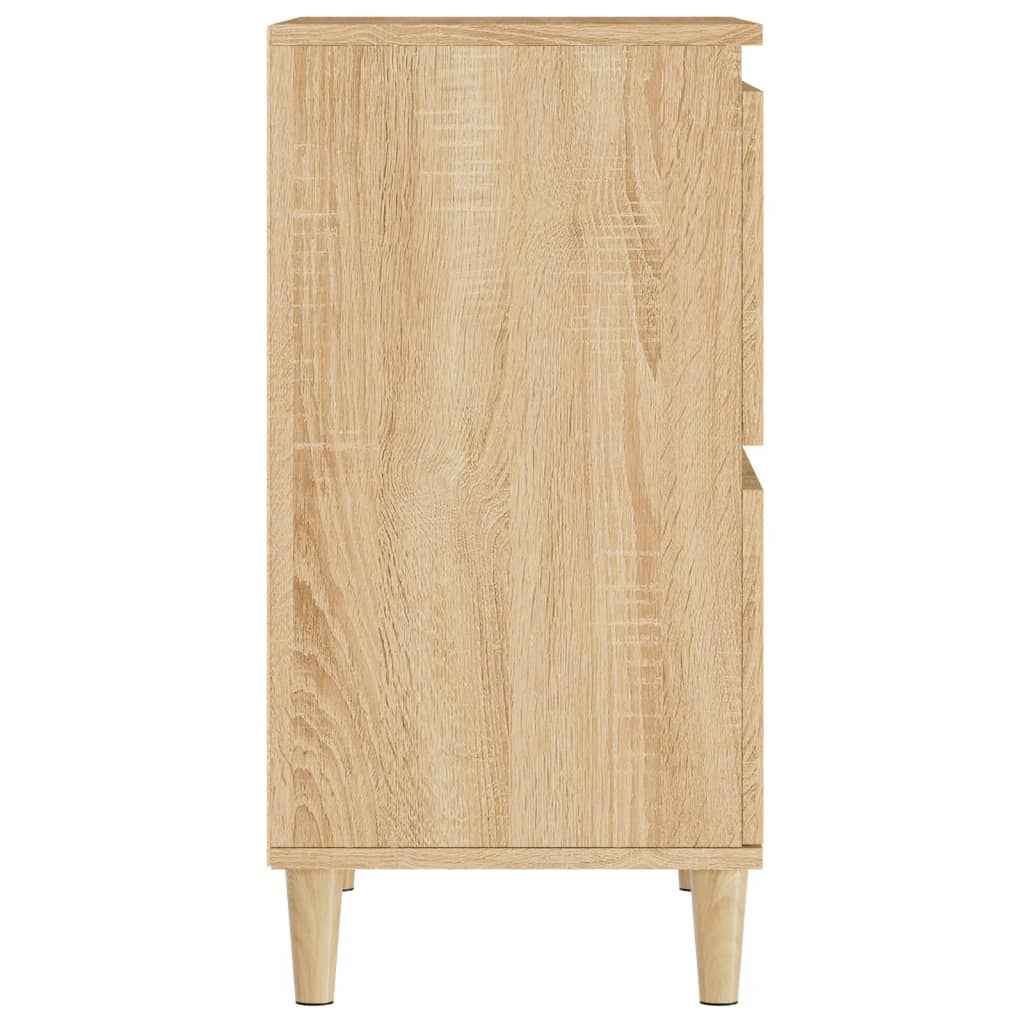 Dressoir 60x35x70 cm bewerkt hout