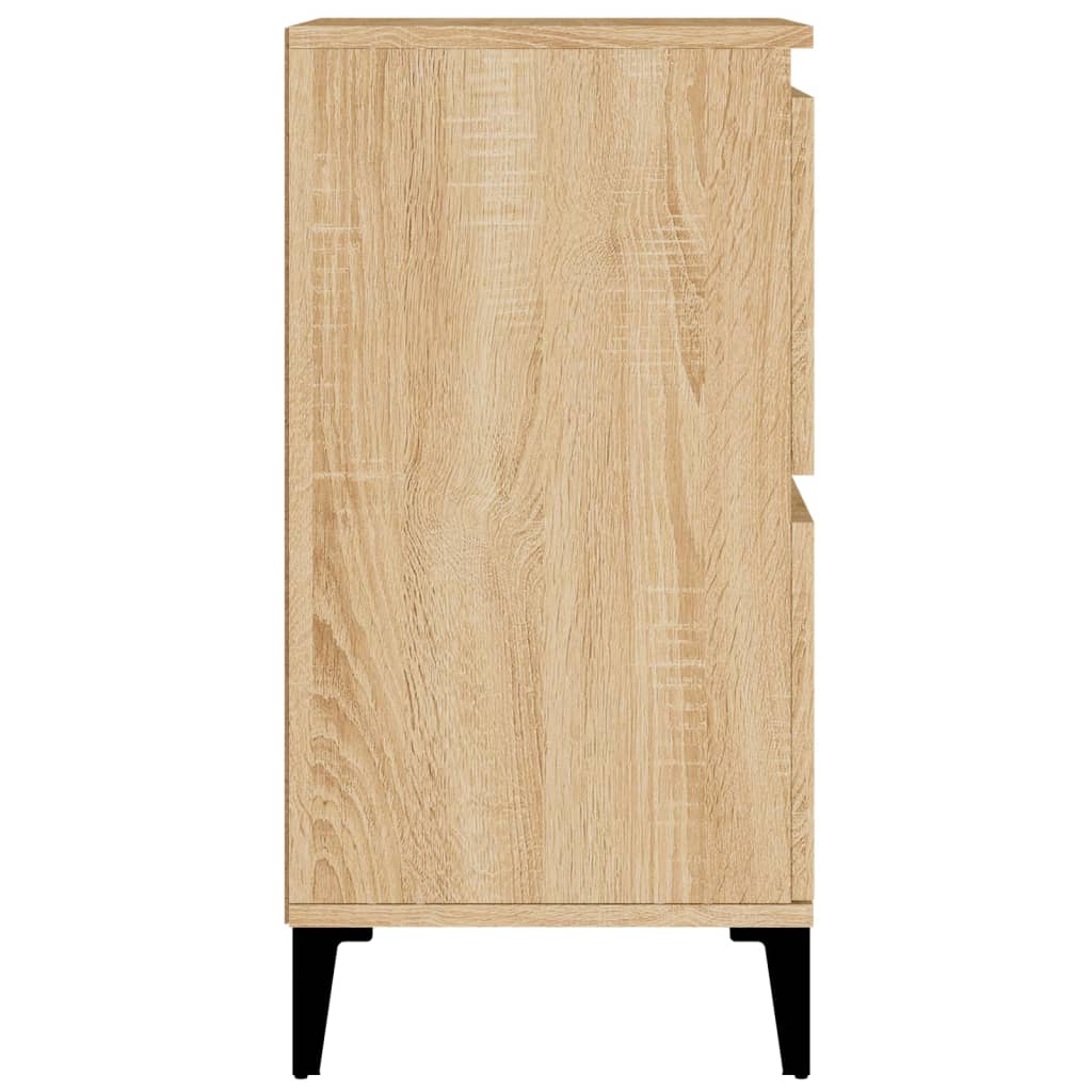 Buffet 60x35x70 cm en bois travaillé