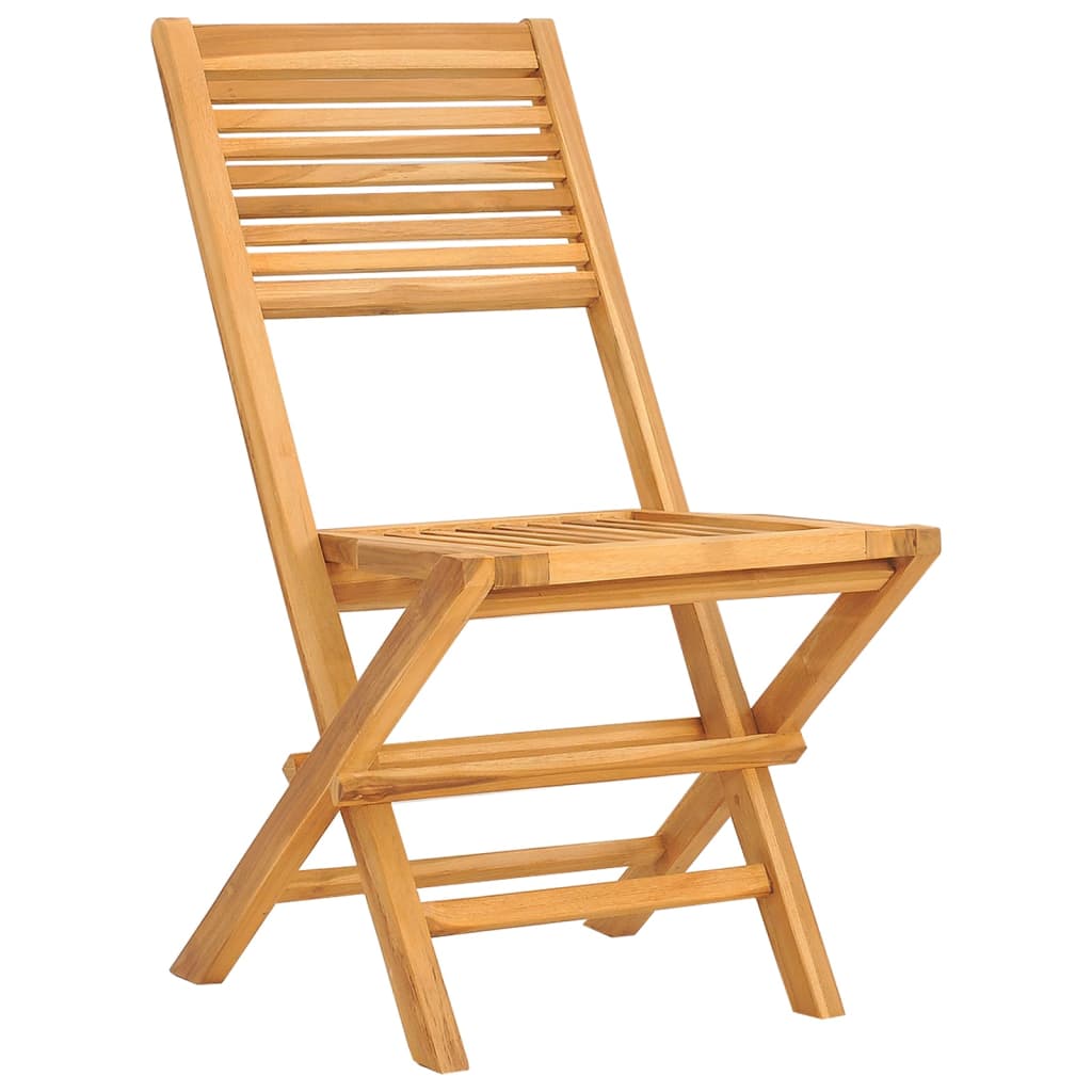 Chaises de jardin pliantes 8 pcs 55x62x90 cm teck massif