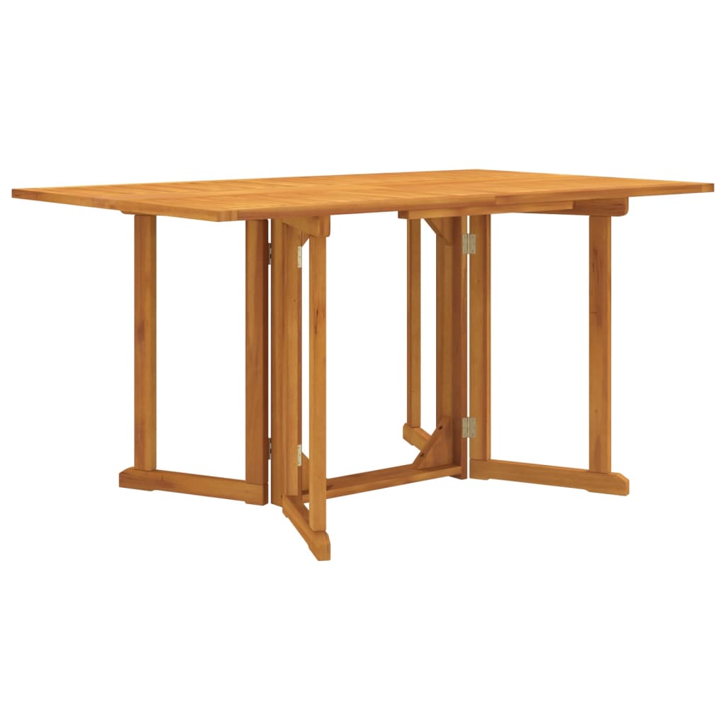 Table de jardin pliante 120x70x75 cm teck massif