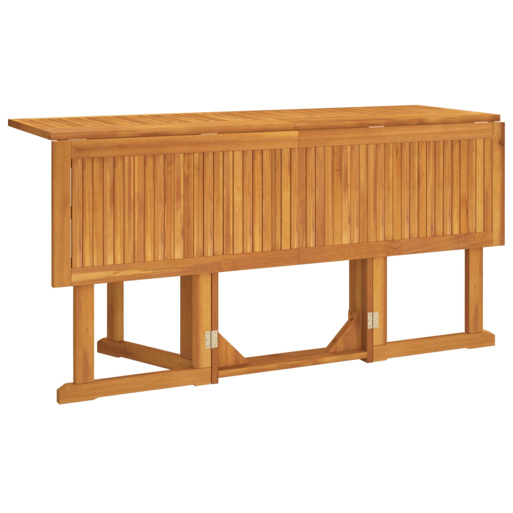 Table de jardin pliante 120x70x75 cm teck massif