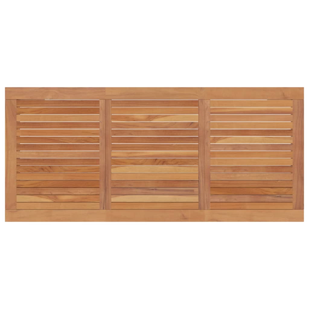 Tuintafel 200x90x75 cm massief teakhout