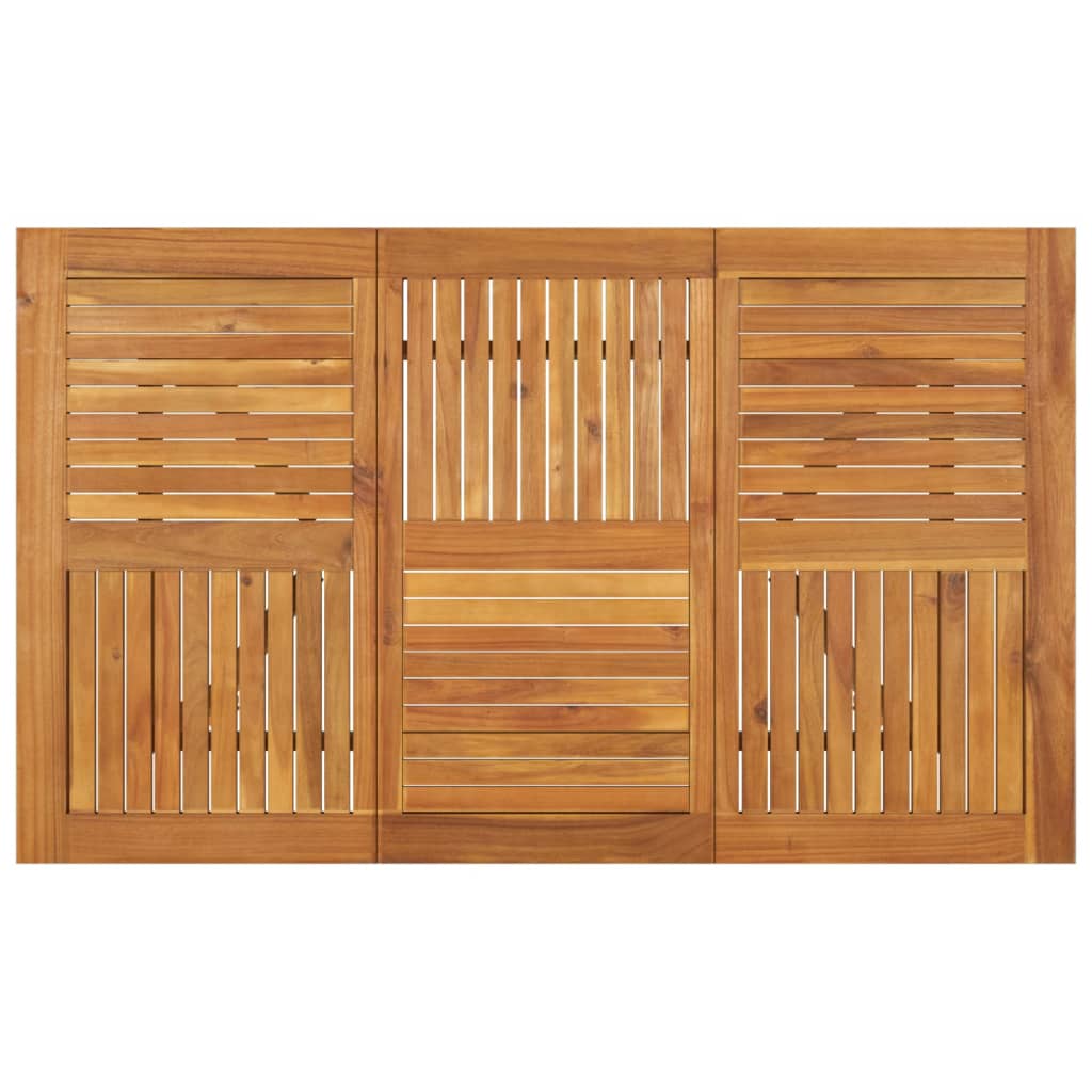 Tuintafel 200x90x75 cm massief acaciahout