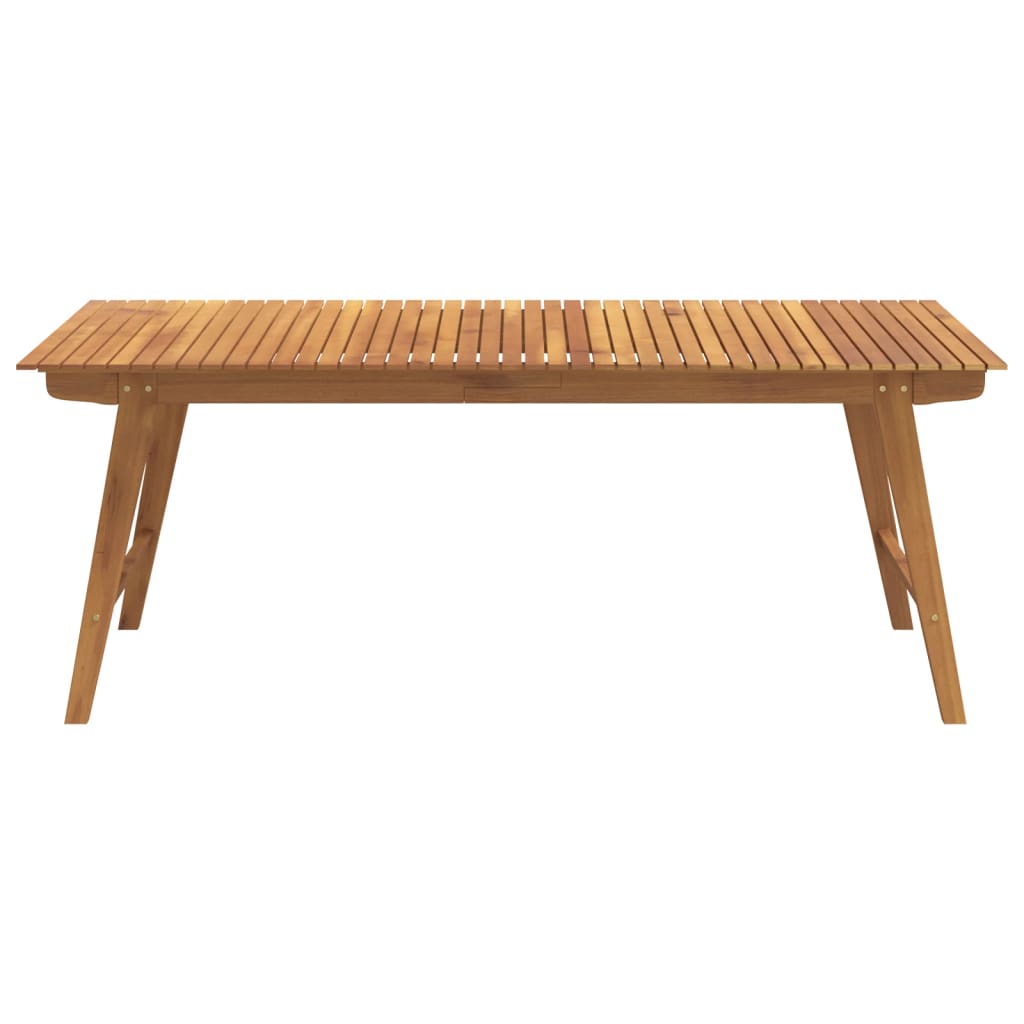 Tuintafel 150x90x75 cm massief acaciahout