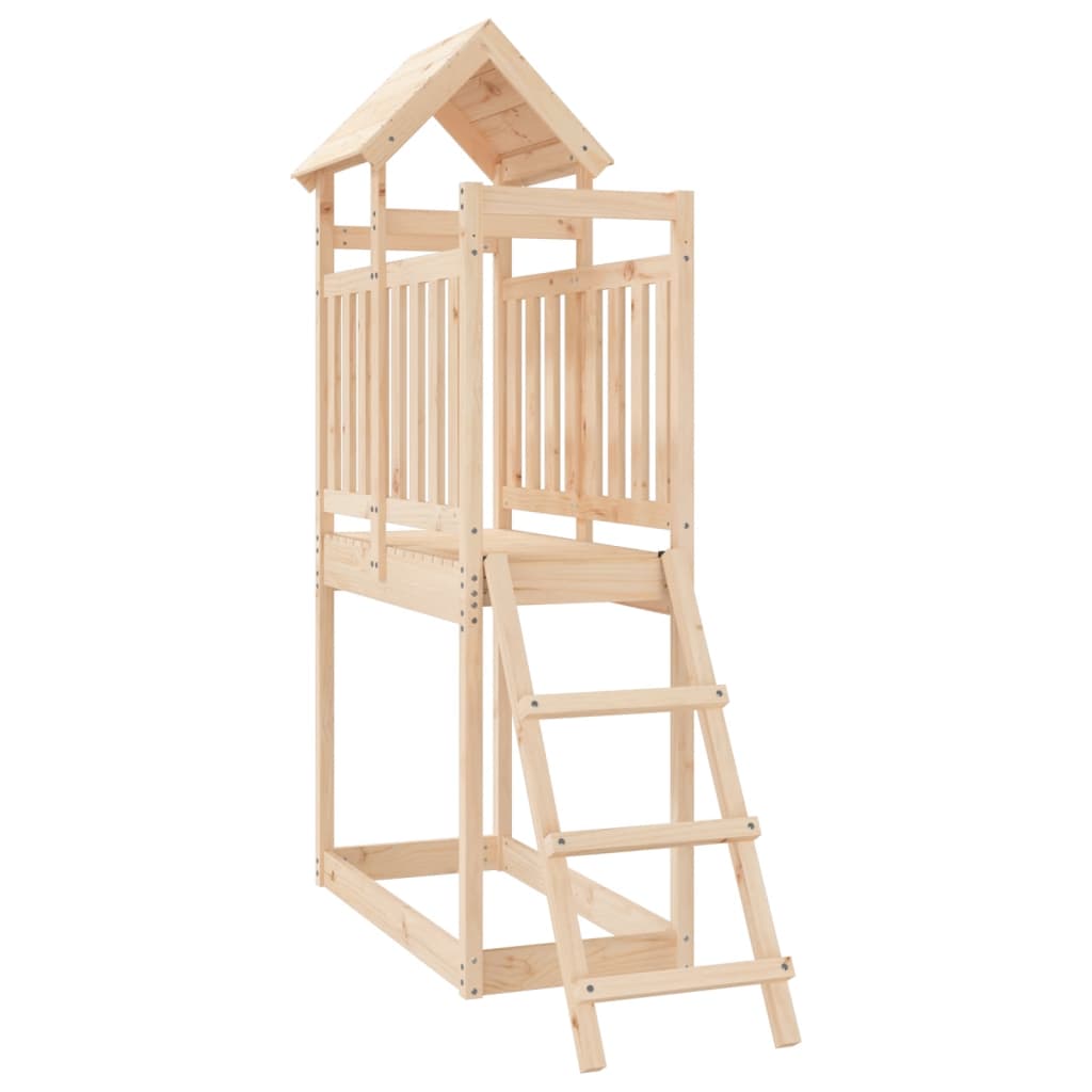 Cabane 53x110x214 cm en bois de pin massif