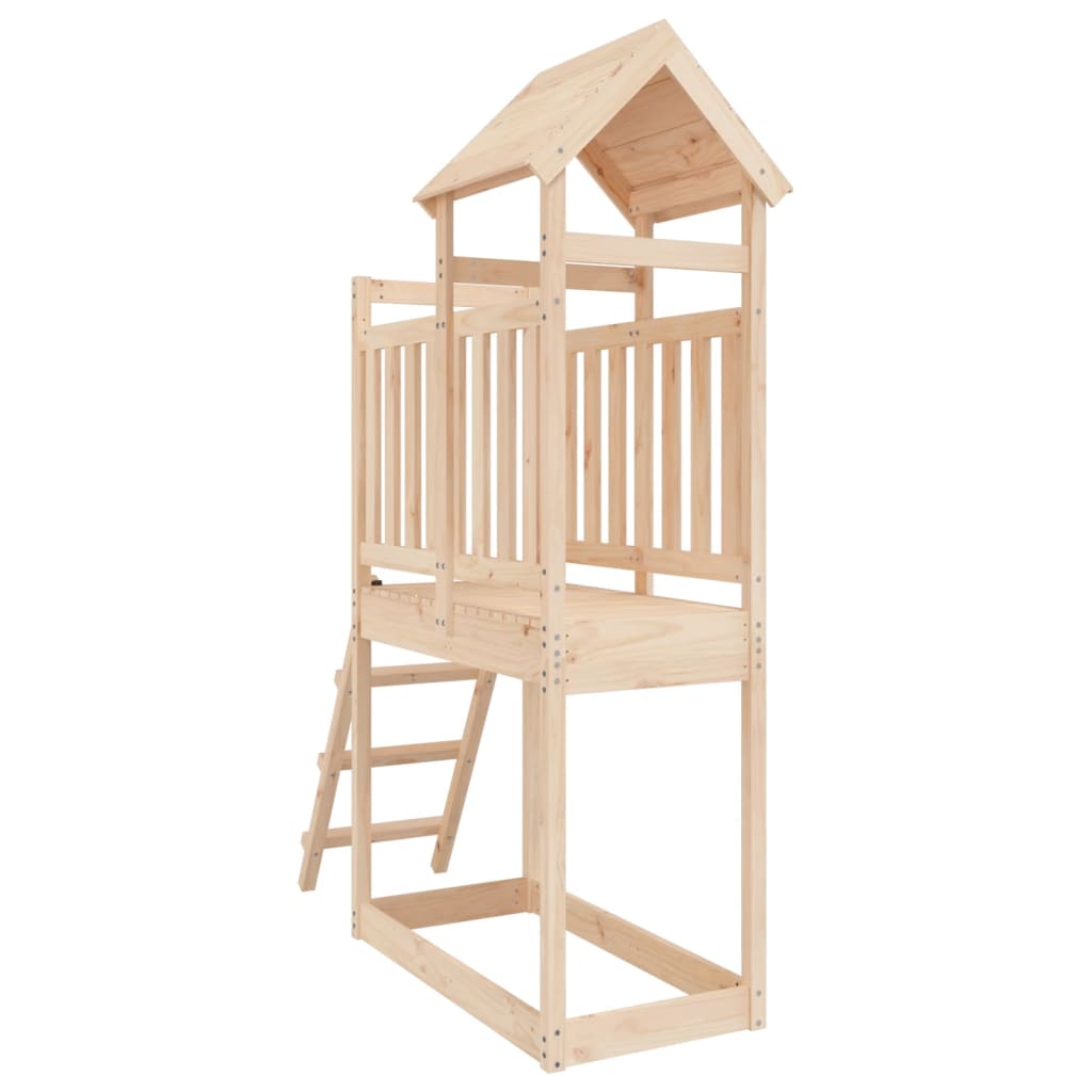 Cabane 53x110x214 cm en bois de pin massif