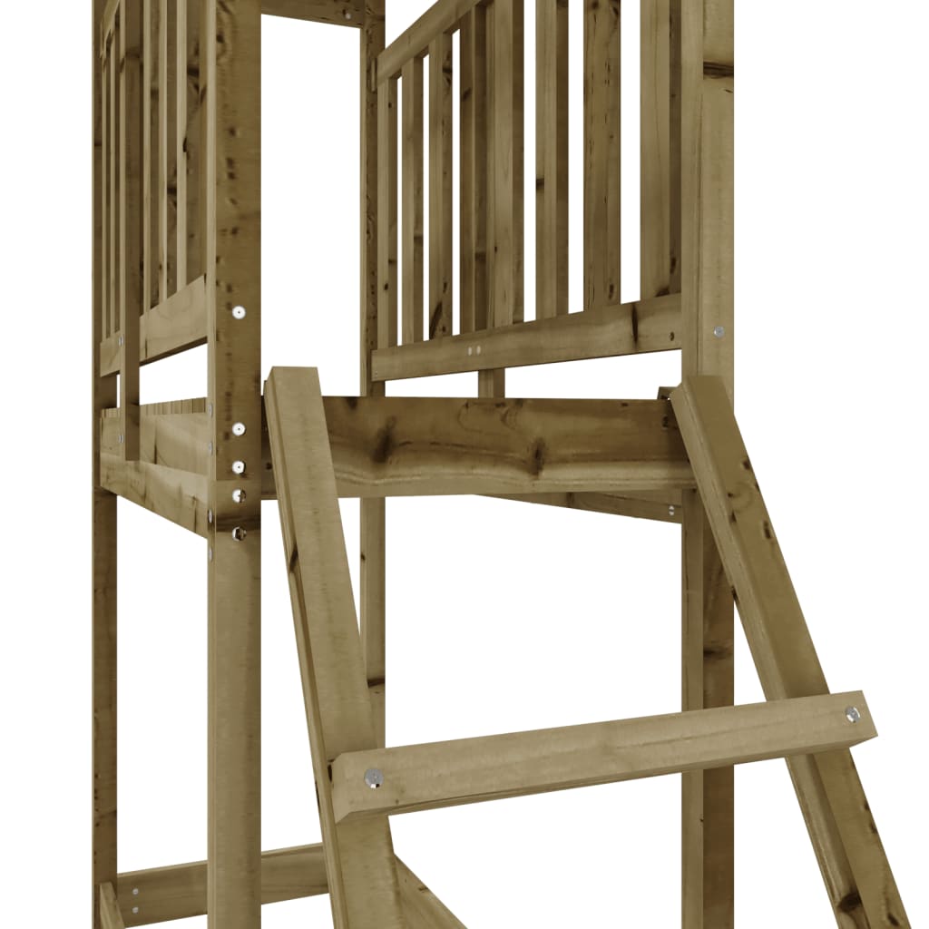 Cabane 53x110x214 cm en bois de pin massif