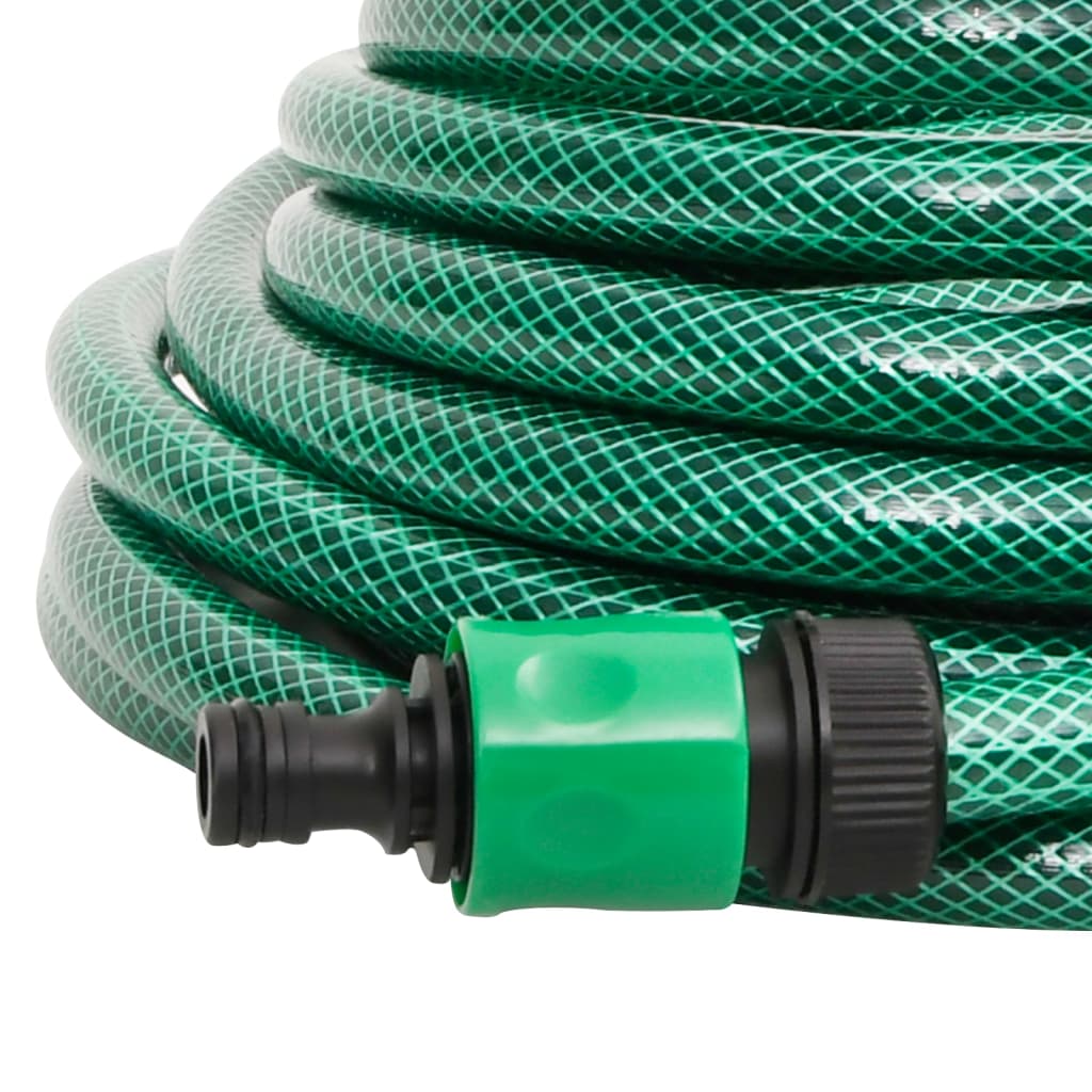 Zwembadslang 100 m PVC groen