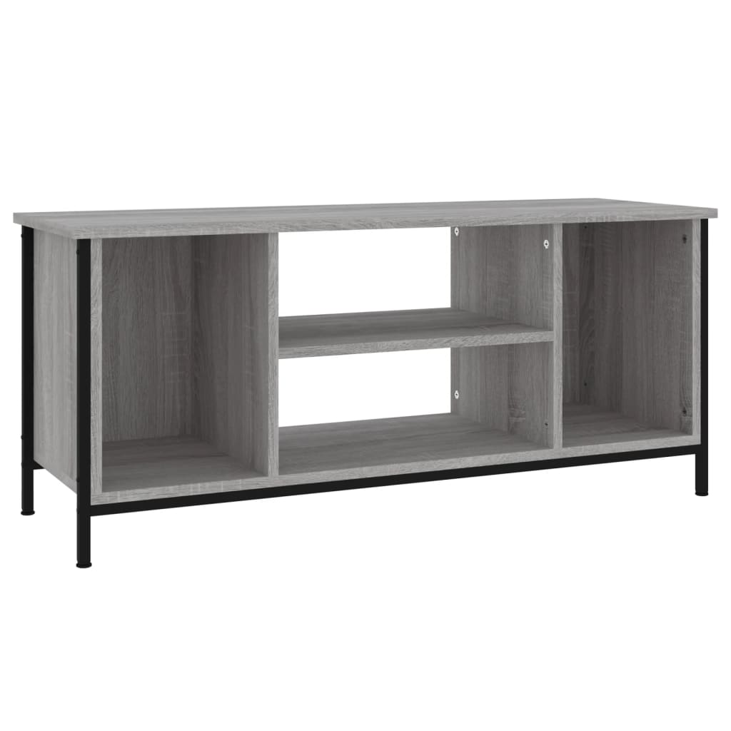 Tv-meubel 102x35x45 cm bewerkt hout eikenkleurig