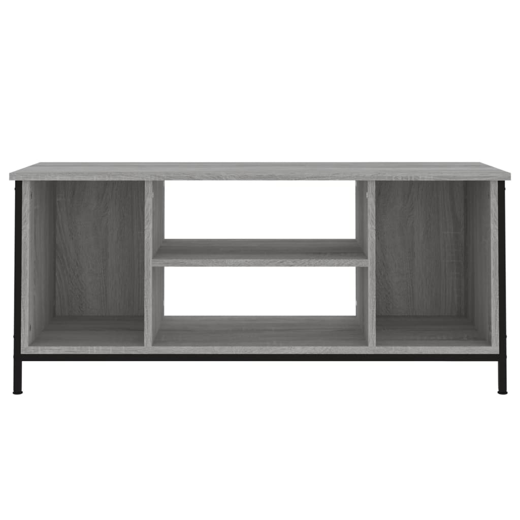 Tv-meubel 102x35x45 cm bewerkt hout eikenkleurig