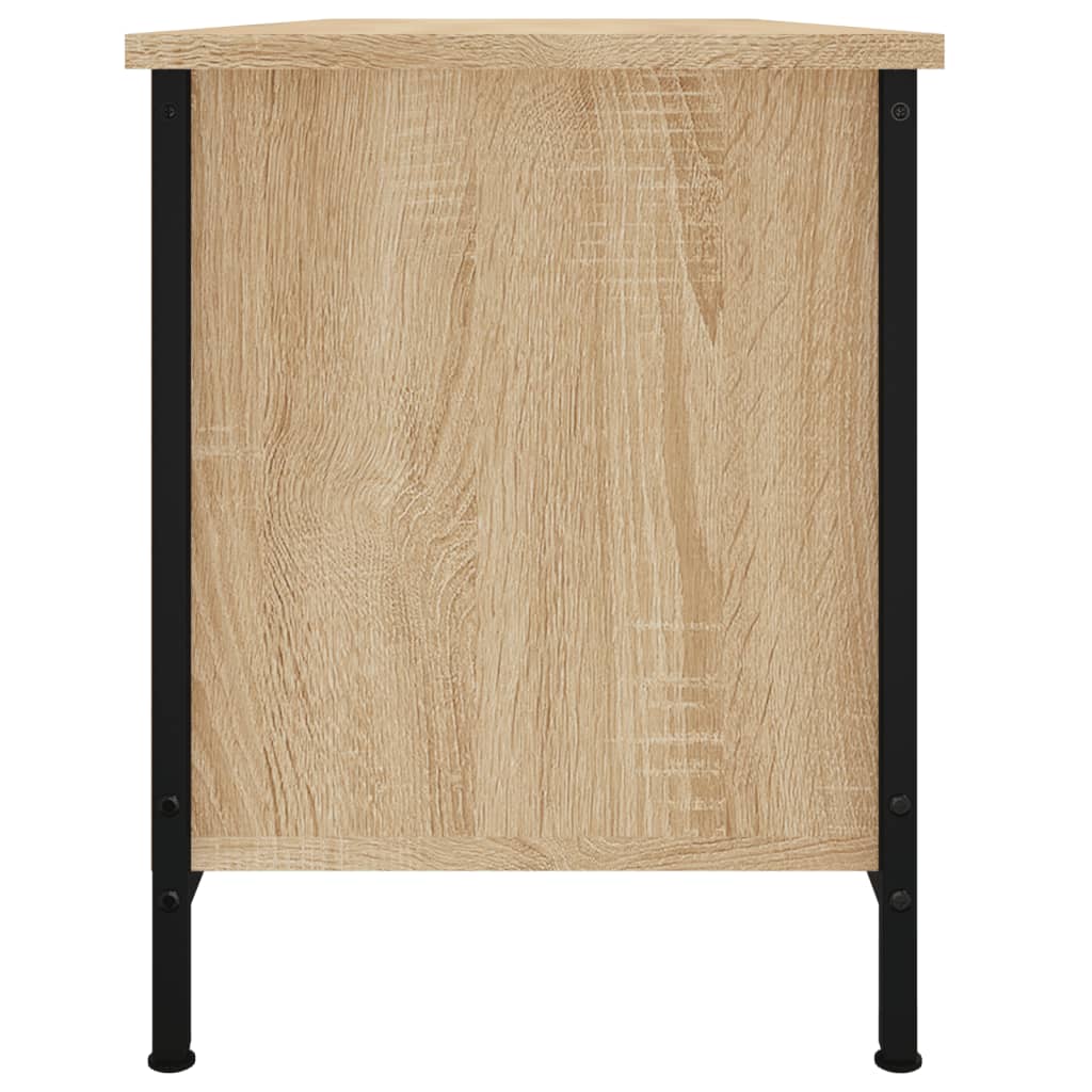 Tv-meubel met deuren 60x35x45 cm bewerkt hout