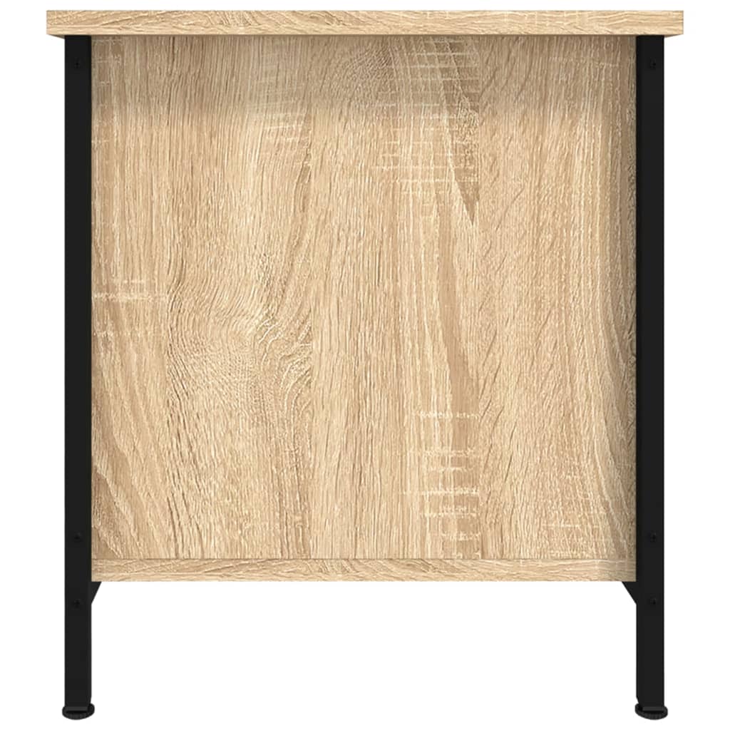 Meuble TV 100x40x45 cm en bois travaillé