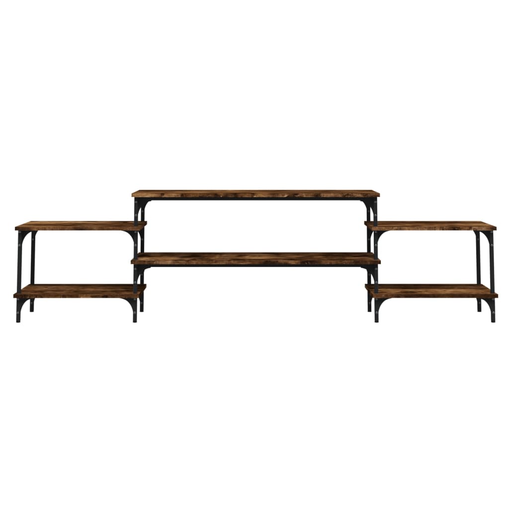 Tv-meubel 157x35x52 cm bewerkt hout eikenkleurig