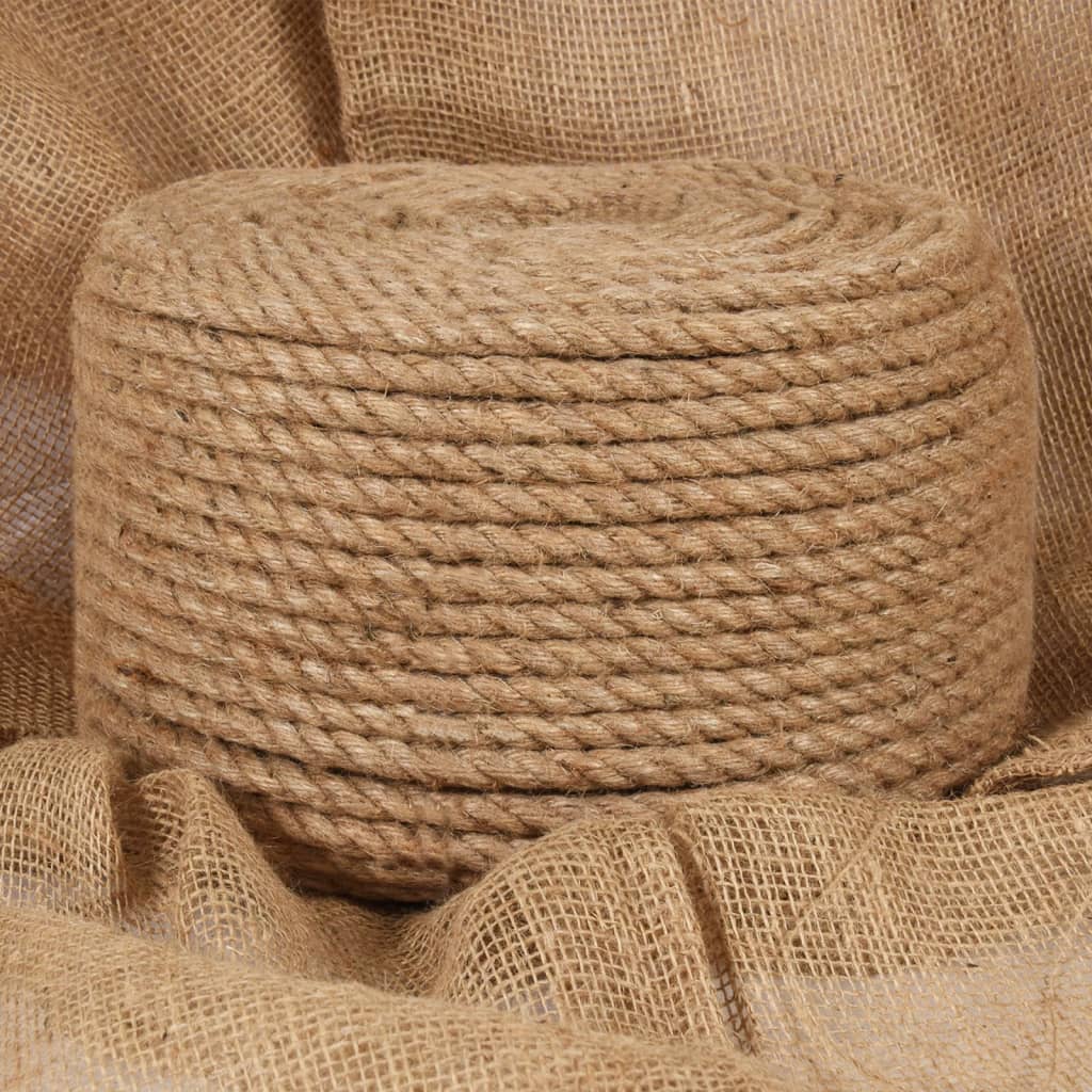 Corde de 5 m de long en jute de 50 mm d'épaisseur