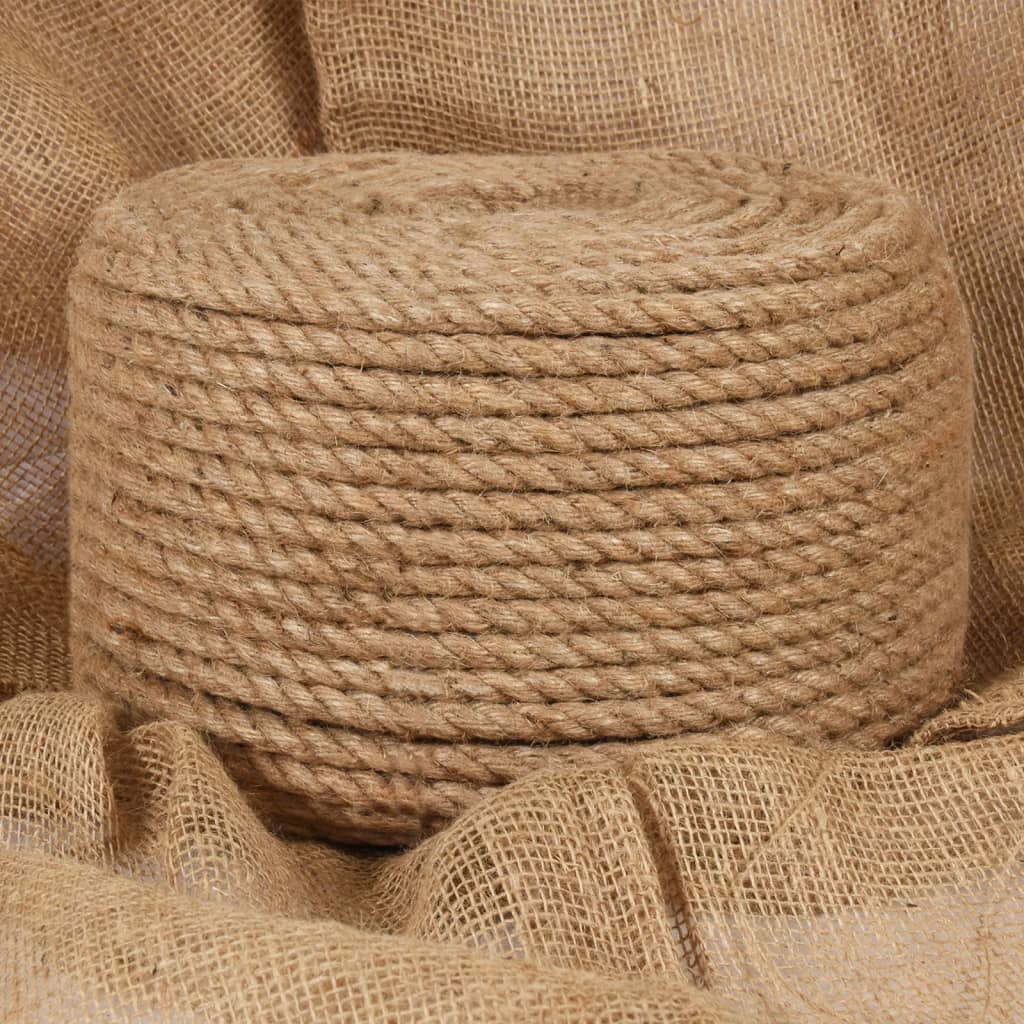 Touw 50 m lang 6 mm dik jute