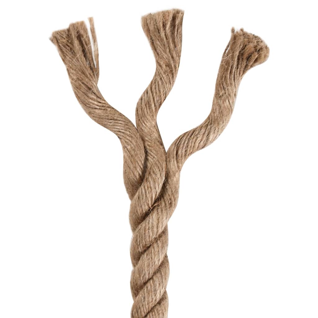 Corde de 25 m de long en jute de 36 mm d'épaisseur