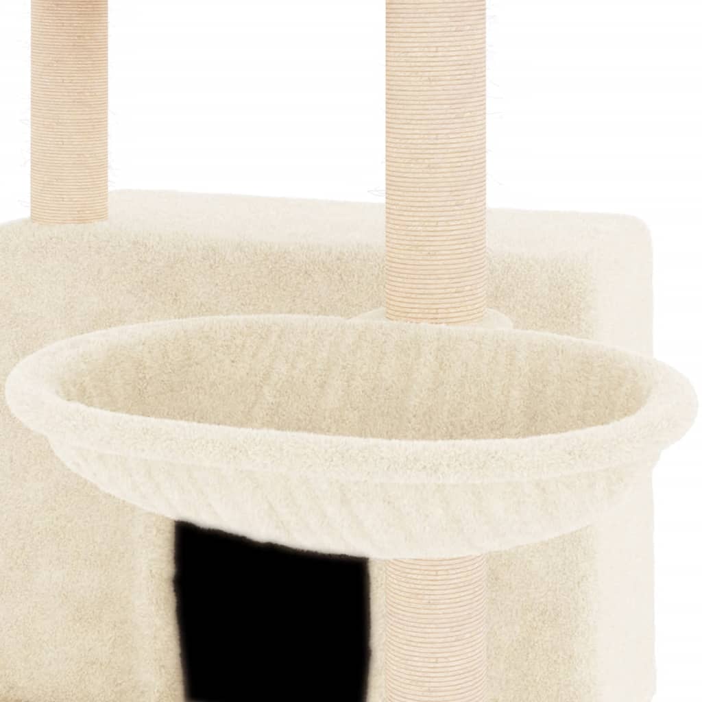 Meuble pour chat avec griffoirs en sisal 132 cm