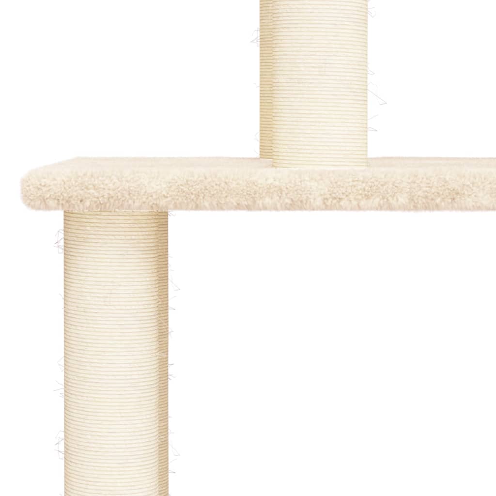 Kattenmeubel met sisal krabpalen 149 cm