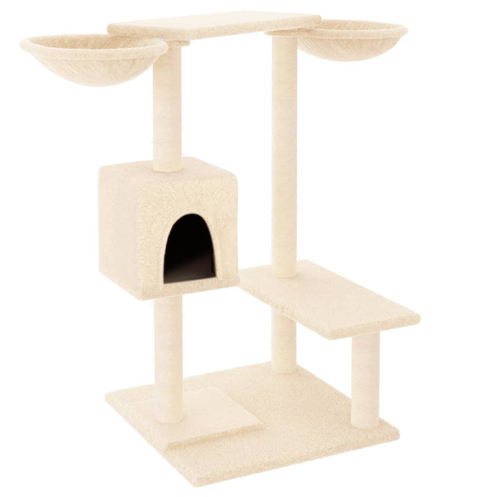 Meuble pour chat avec griffoirs 82 cm