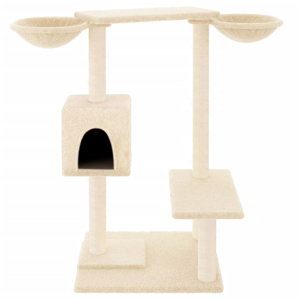 Meuble pour chat avec griffoirs 82 cm