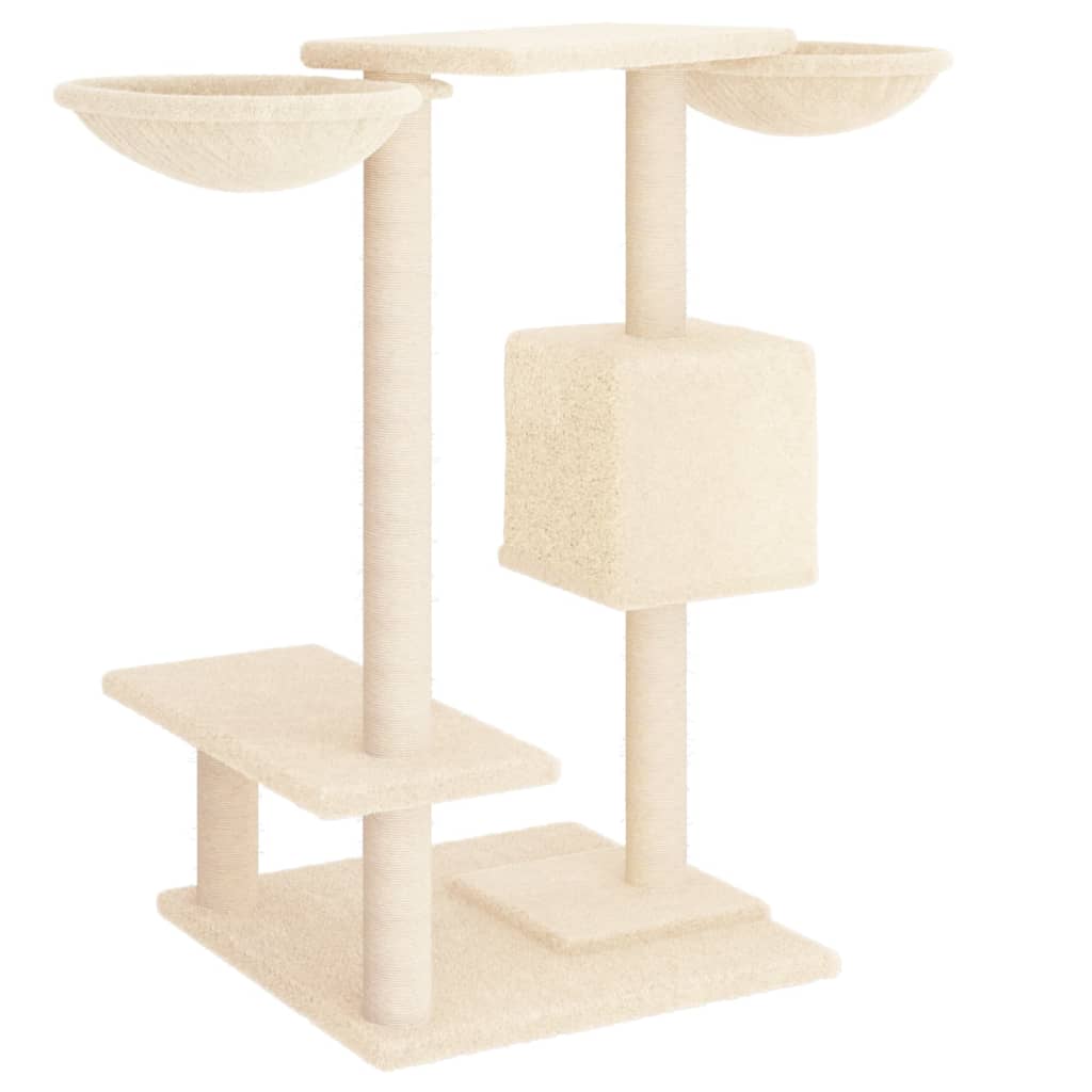 Meuble pour chat avec griffoirs 82 cm