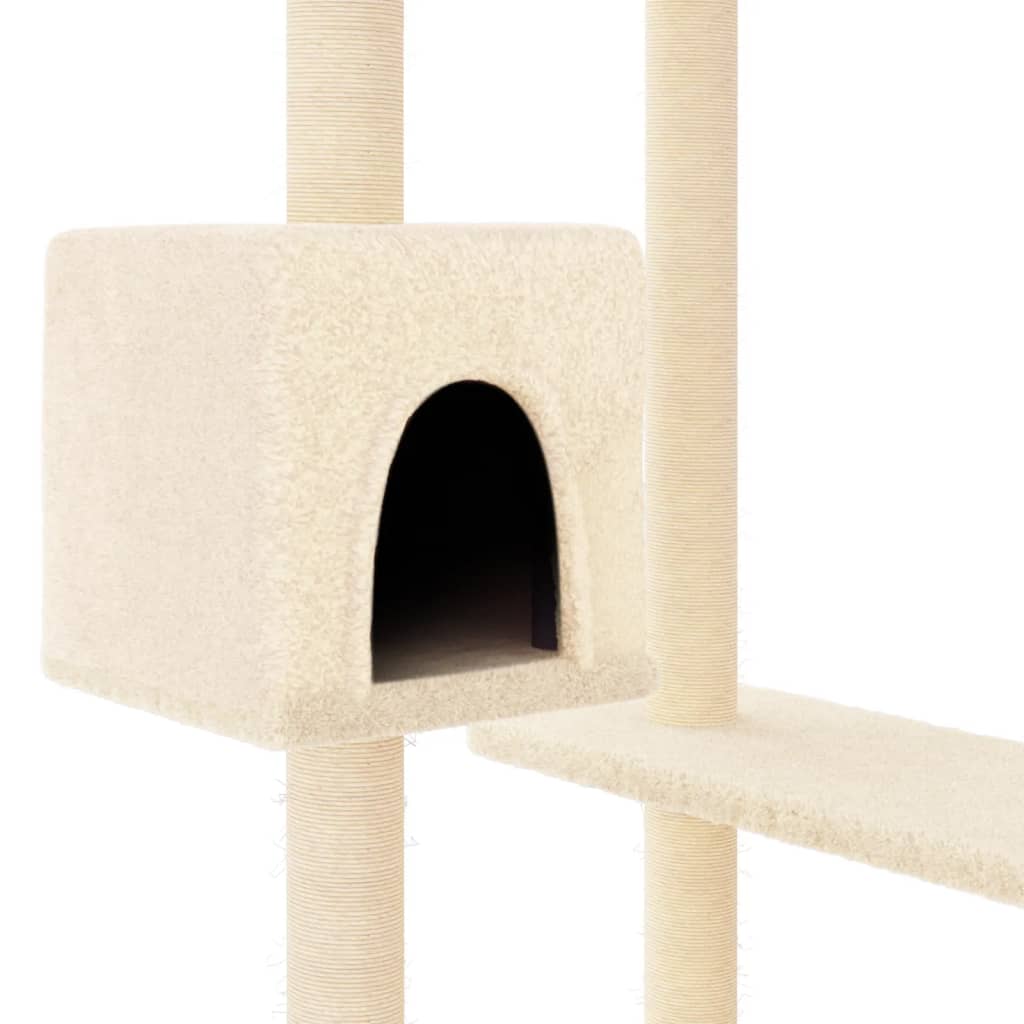 Meuble pour chat avec griffoirs 82 cm