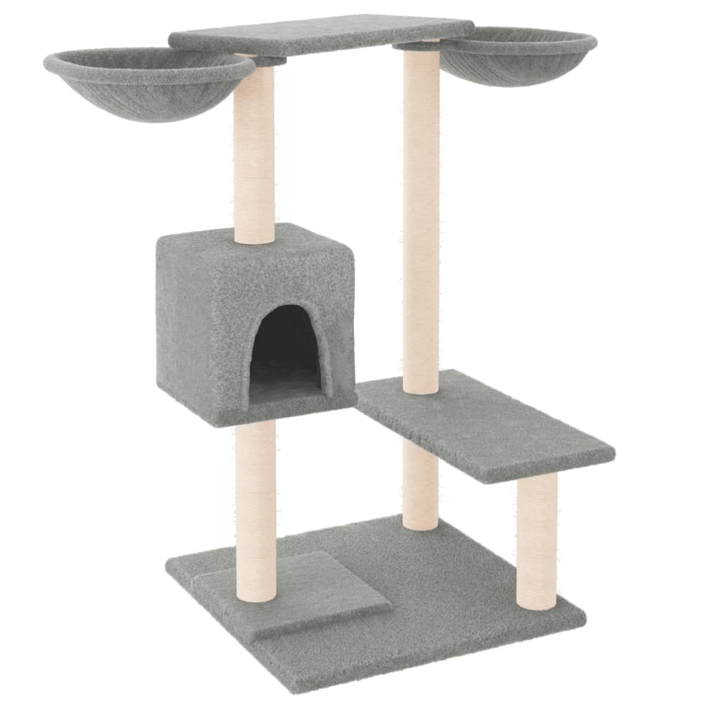 Meuble pour chat avec griffoirs 82 cm