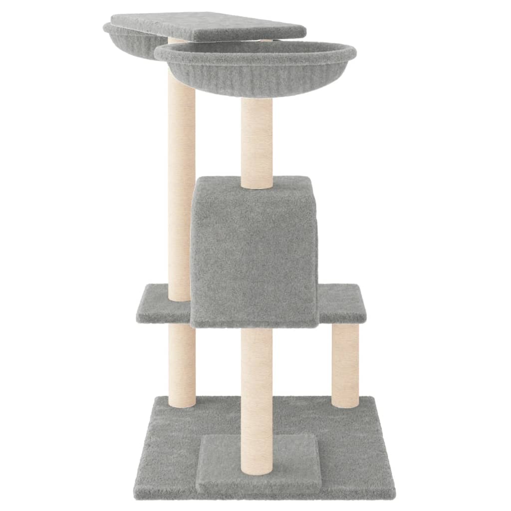 Meuble pour chat avec griffoirs 82 cm