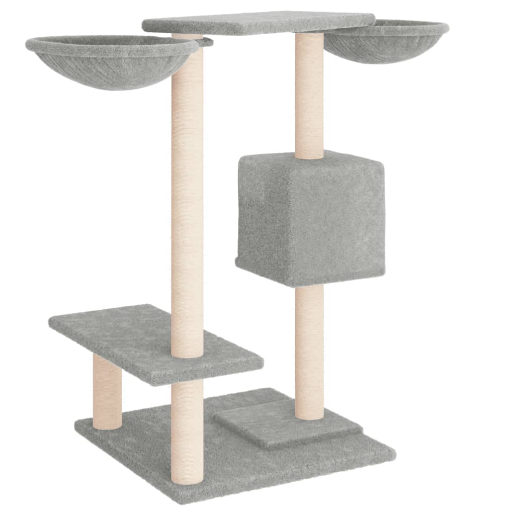 Meuble pour chat avec griffoirs 82 cm