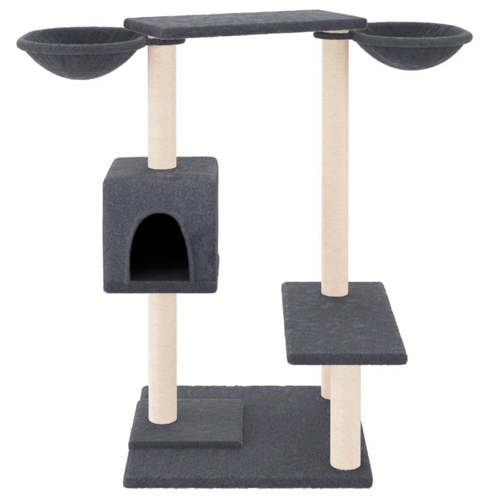 Meuble pour chat avec griffoirs 82 cm