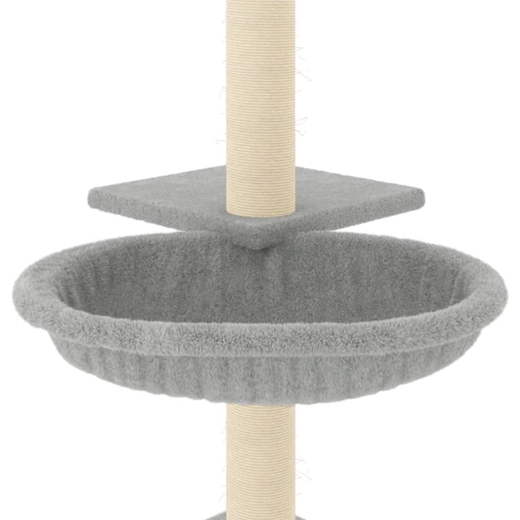 Kattenmeubel met sisal krabpalen 72 cm