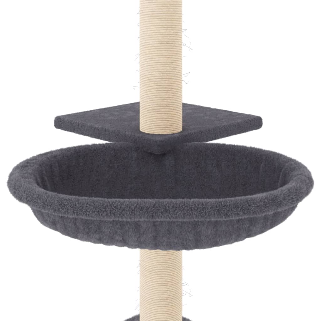 Kattenmeubel met sisal krabpalen 72 cm