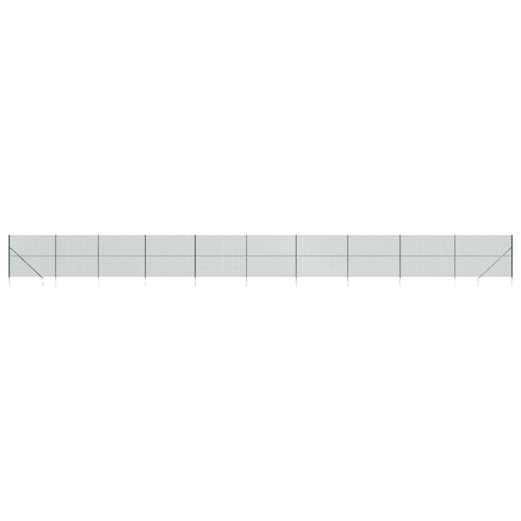 Gaashek met grondankers 0,8x25 m