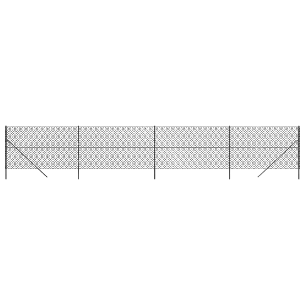 Gaashek 2x25 m zilverkleurig