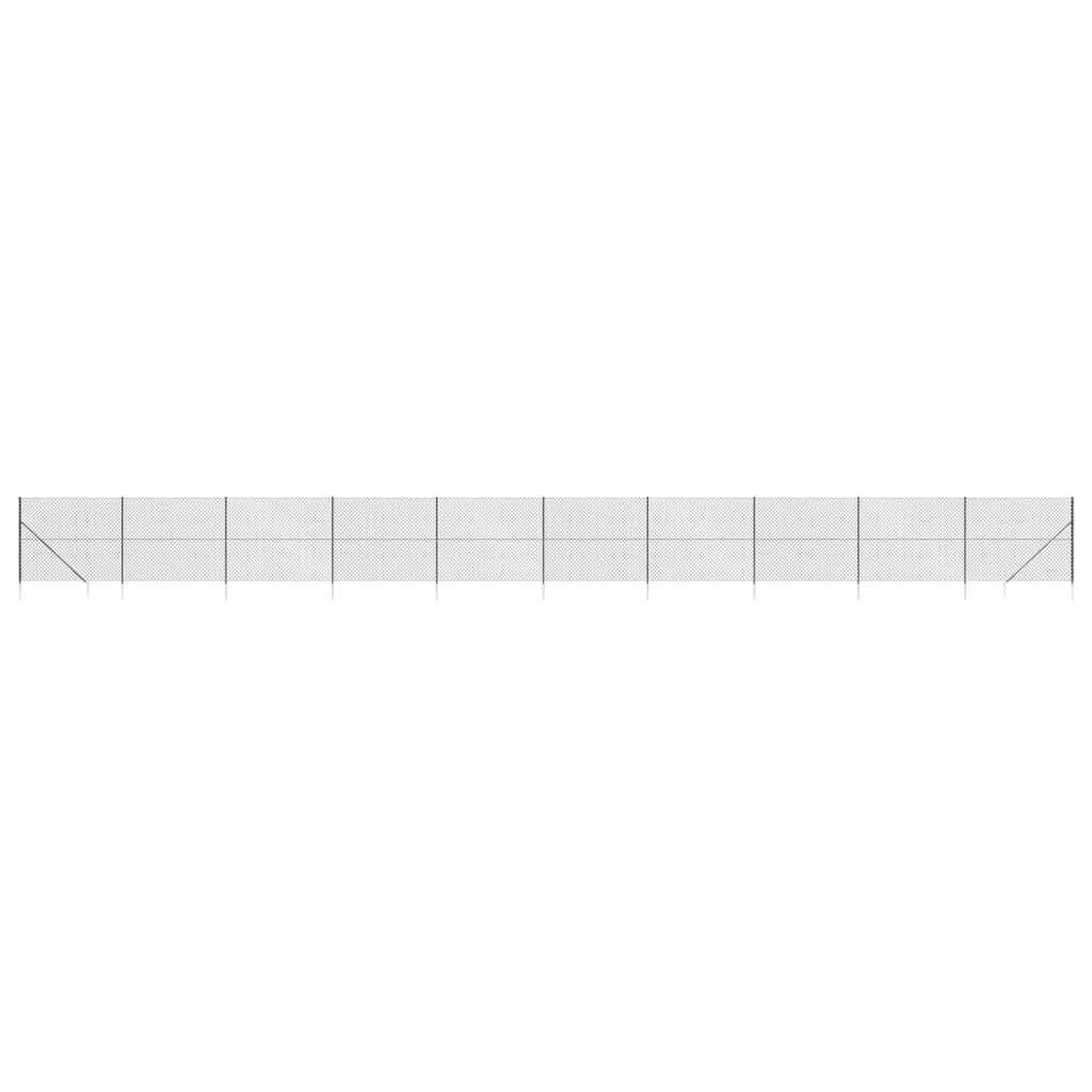 Gaashek met grondankers 0,8x25 m