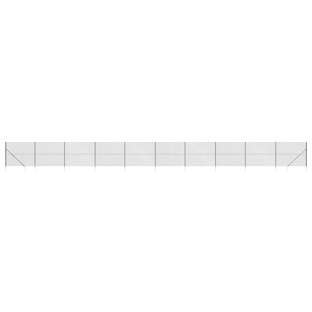 Gaashek met grondankers 0,8x25 m