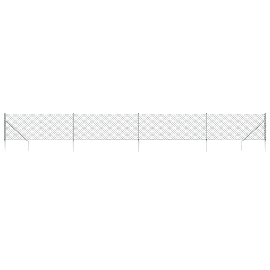 Gaashek met grondankers 0,8x25 m