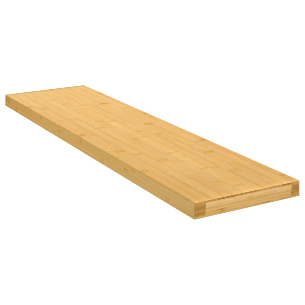 Wandschap 60x20x2,5 cm bamboe