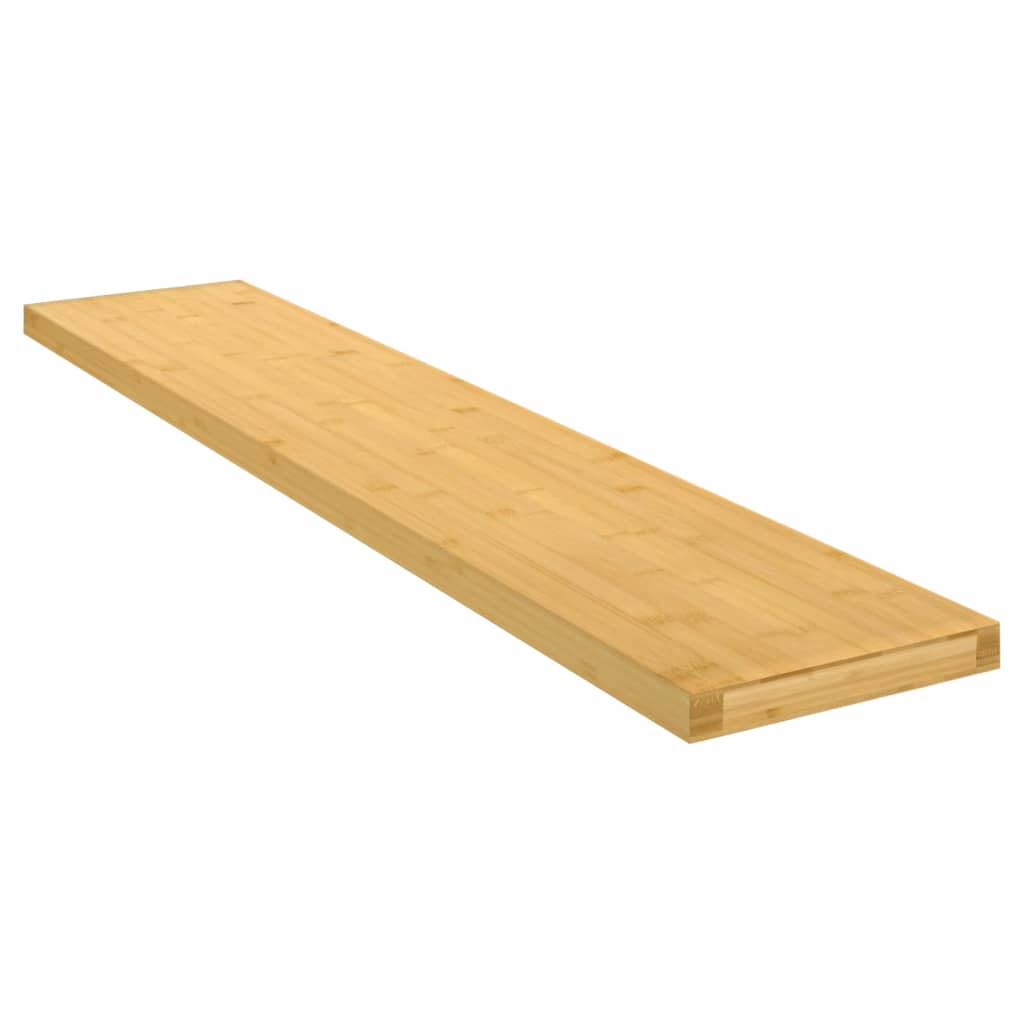 Wandschap 100x20x1,5 cm bamboe