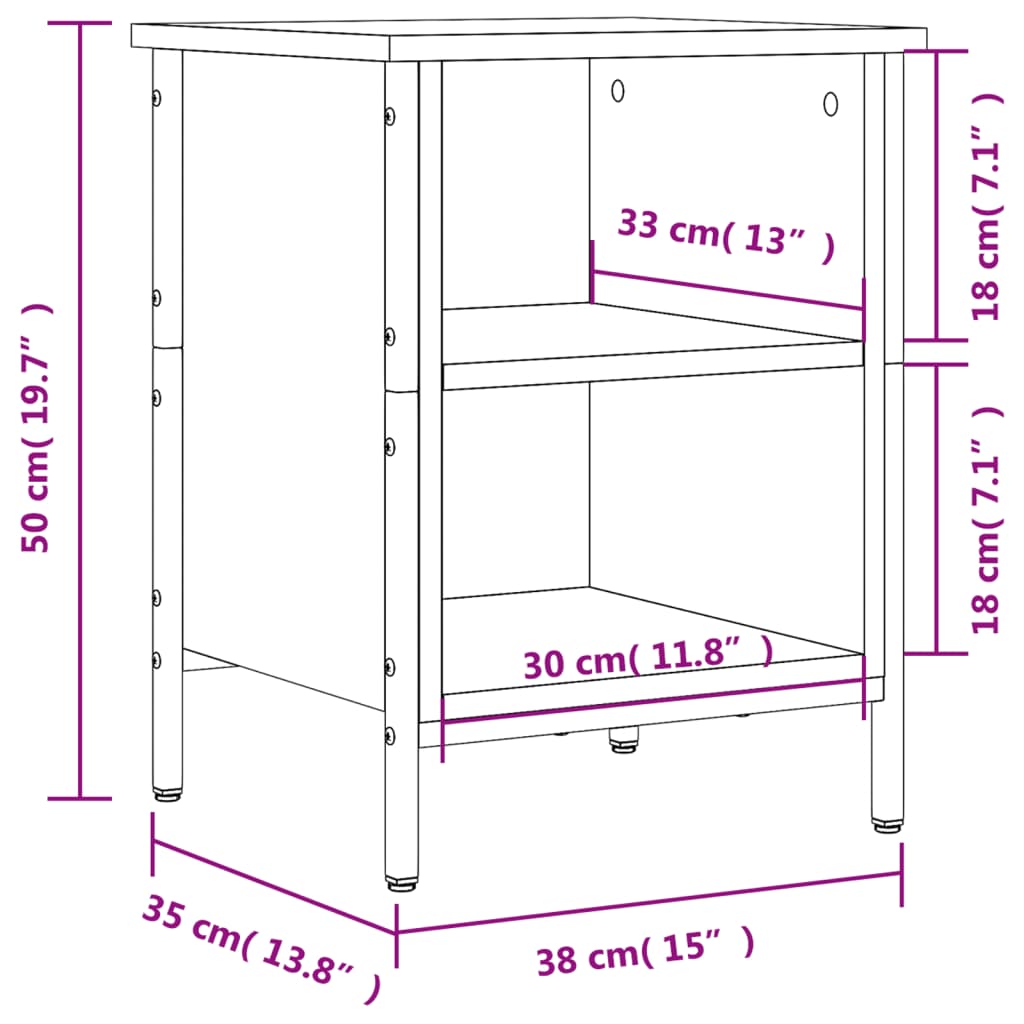 Schoenenkast 100x35x70 cm bewerkt hout