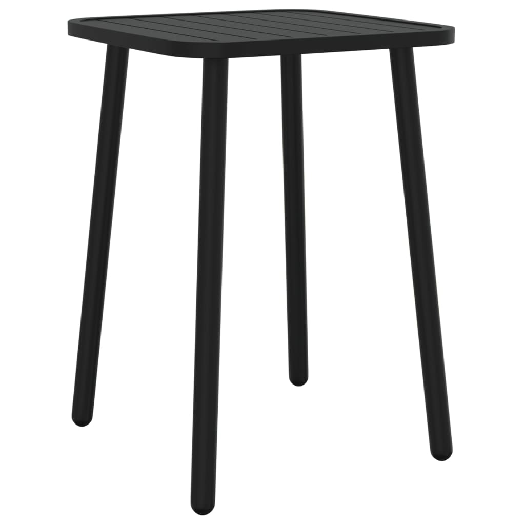 Table de jardin 50x50x71 cm acier, anthracite