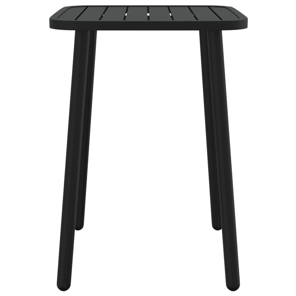 Table de jardin 50x50x71 cm acier, anthracite