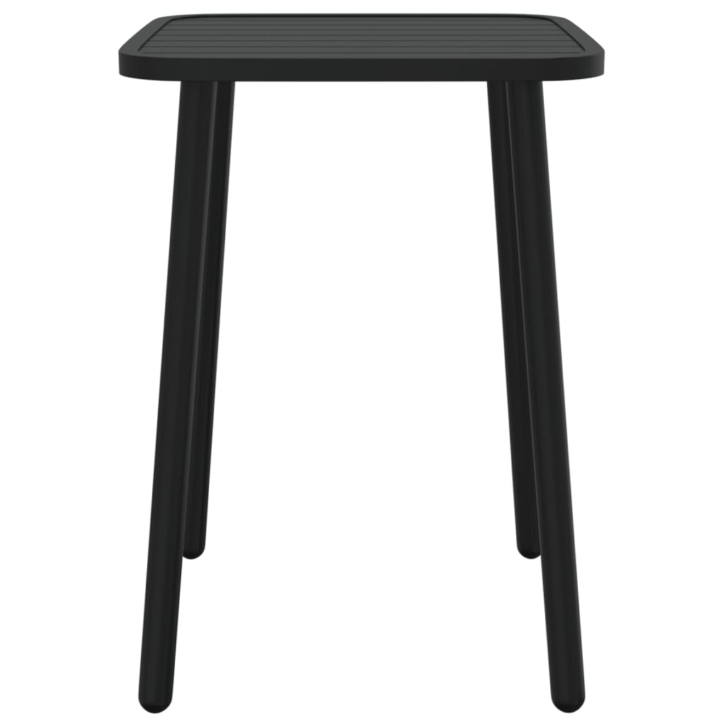 Table de jardin 50x50x71 cm acier, anthracite