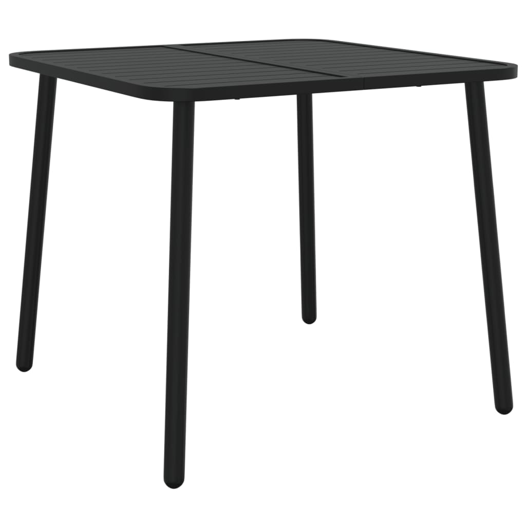 Table de jardin 50x50x71 cm acier, anthracite