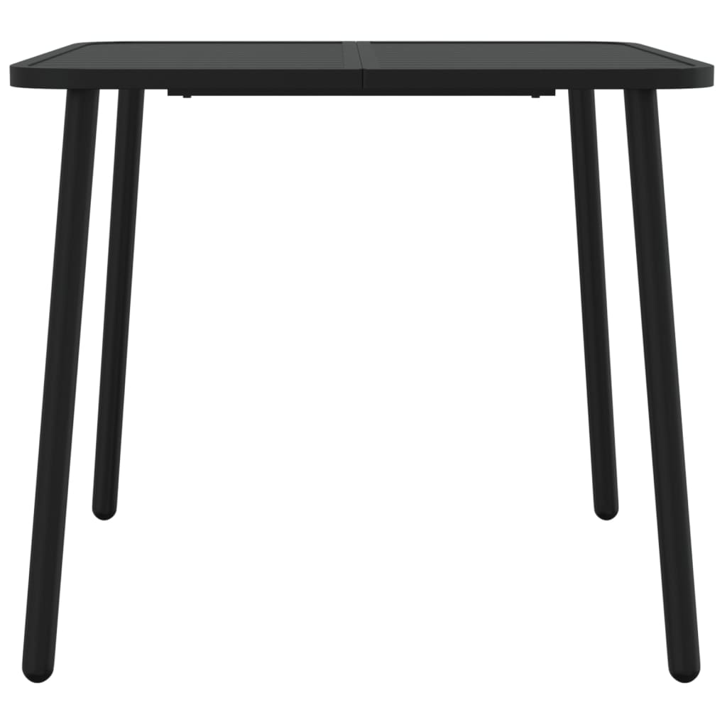 Table de jardin 50x50x71 cm acier, anthracite