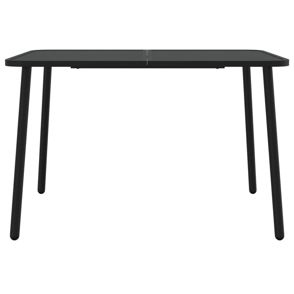 Table de jardin 50x50x71 cm acier, anthracite