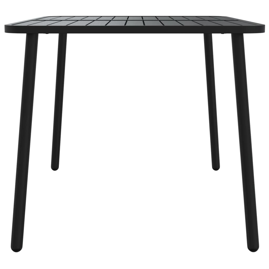 Table de jardin 50x50x71 cm acier, anthracite