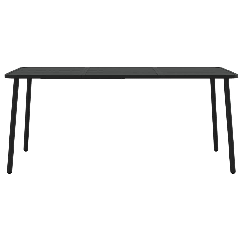 Table de jardin 50x50x71 cm acier, anthracite